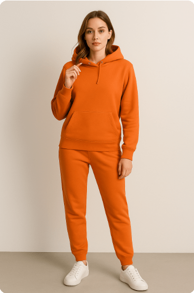 Élanor Unisex Hoodie en Joggingbroek Set – Comfortabele Loungewear voor Elke Dag
