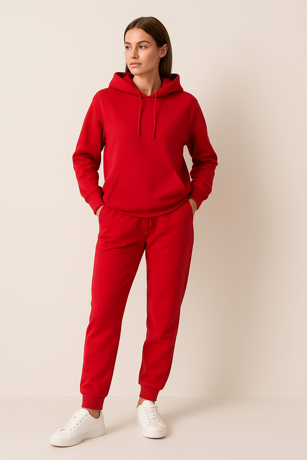 Élanor Unisex Hoodie en Joggingbroek Set – Comfortabele Loungewear voor Elke Dag