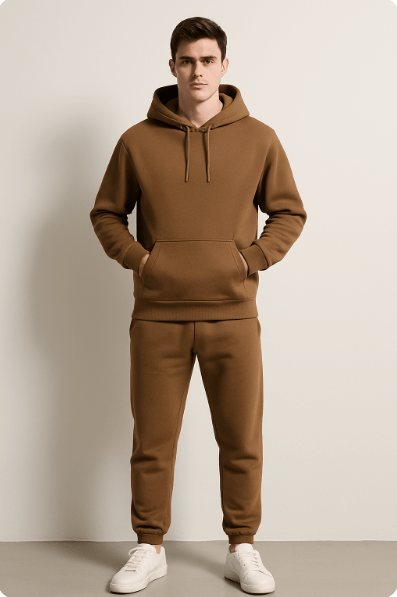 Élanor Unisex Hoodie en Joggingbroek Set – Comfortabele Loungewear voor Elke Dag