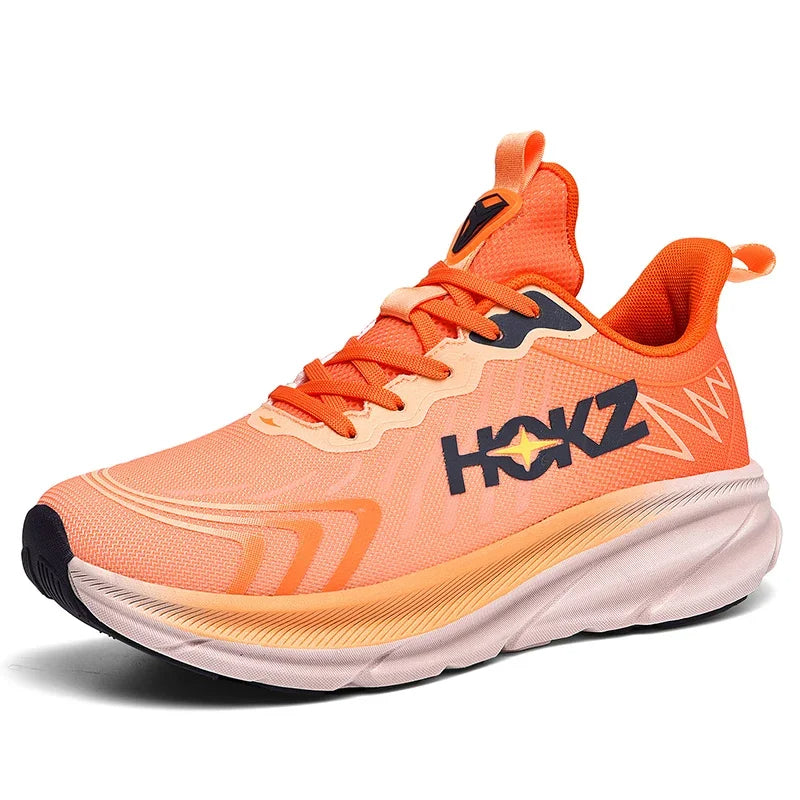 Élanor Dames en Heren Sneakers – Ademend Mesh Hardloopschoenen met Rubberen Zool