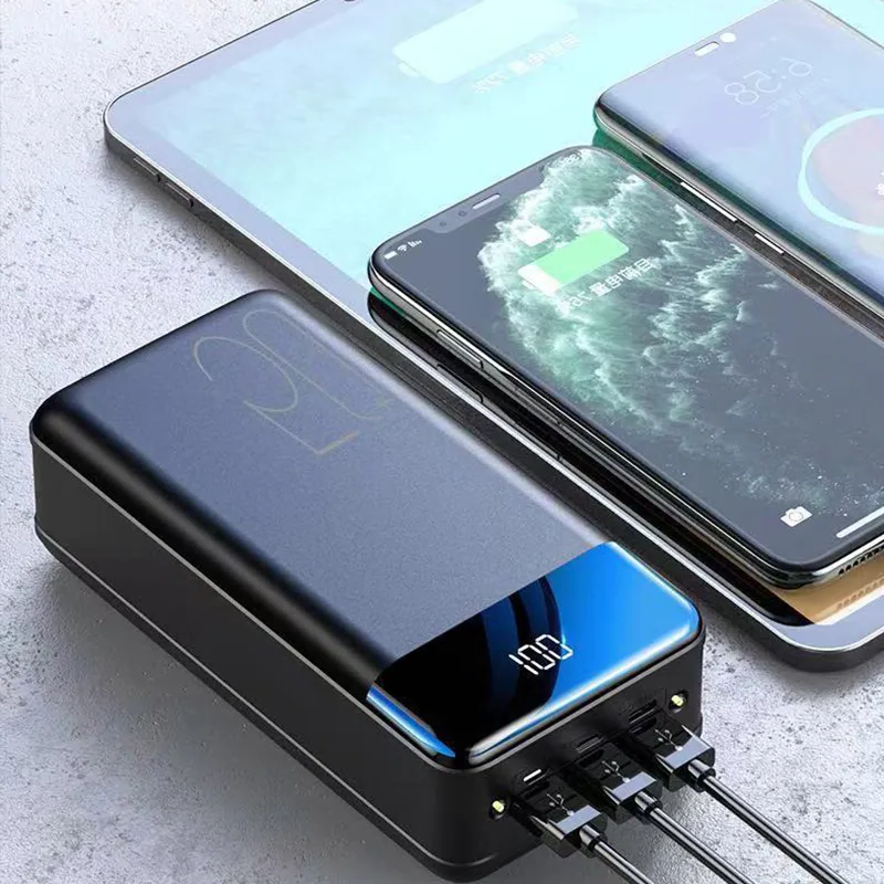 Monde 100.000mAh Draagbare Powerbank met Snelladen voor Telefoon, Tablet en Laptop