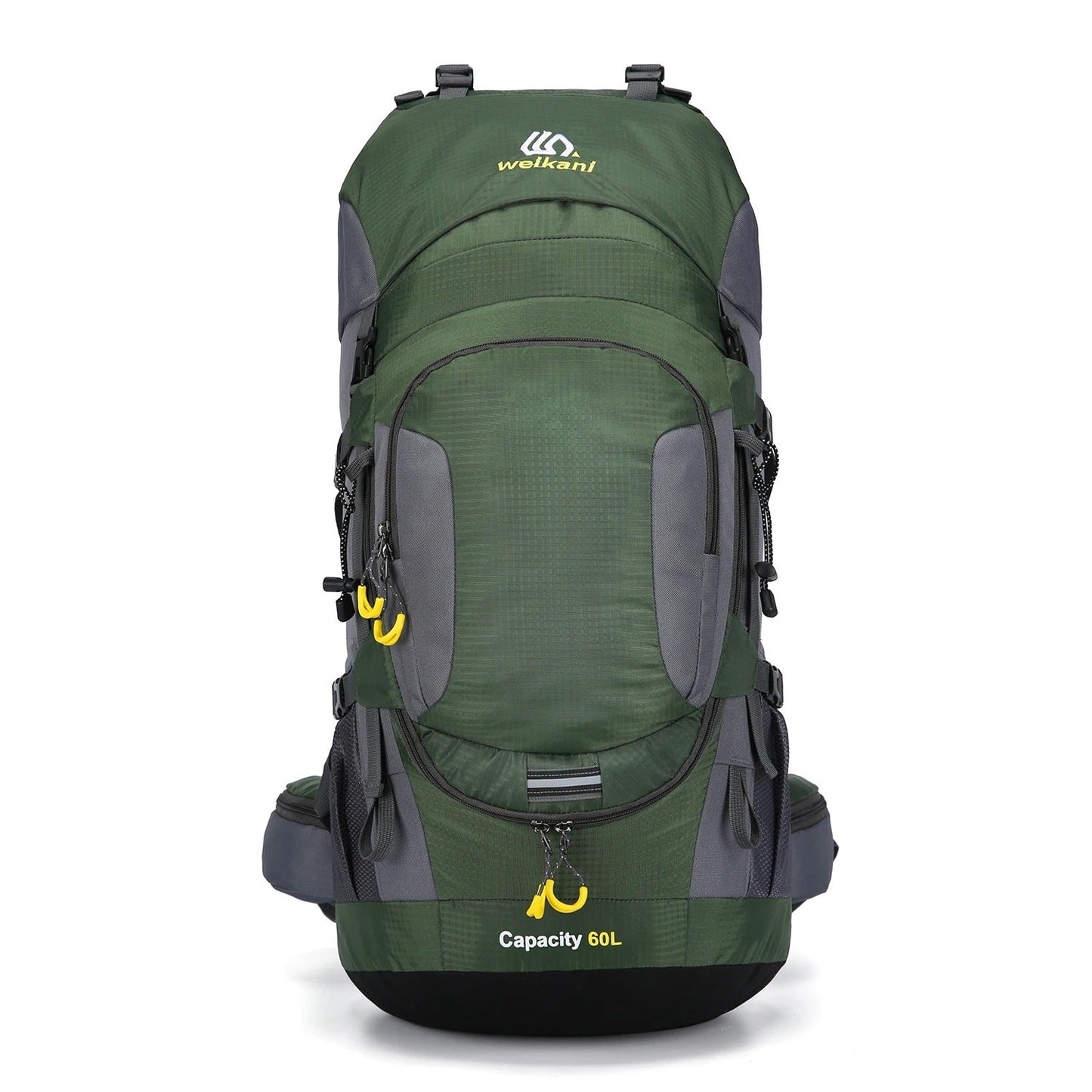 Aurevo Waterdichte Rugzak 60L – Duurzame Outdoor Backpack met Multifunctionele Indeling