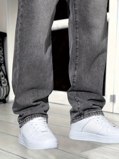 Évoque | Klassieke denim jeans met rechte pasvorm voor heren