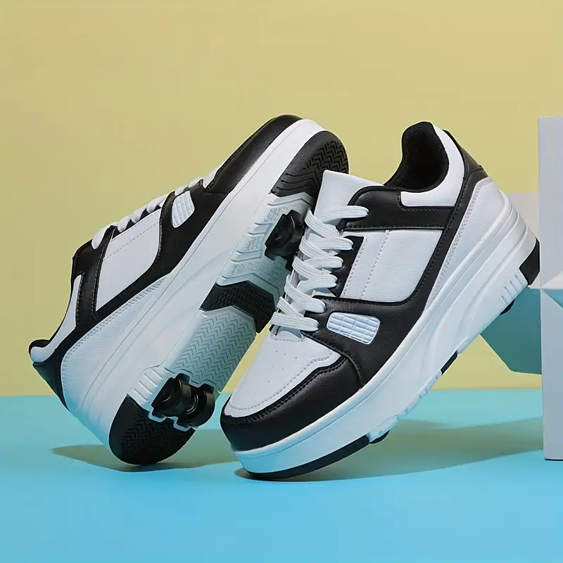 Élanor Rolsportschoenen met Afneembare Wieltjes voor Kinderen en Volwassenen