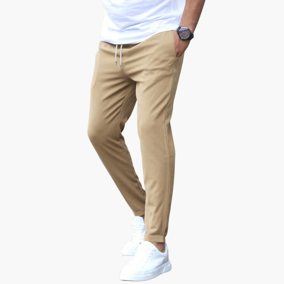 Monde Heren Stretchbroek – Comfortabele en veelzijdige lange broek met elastische pasvorm