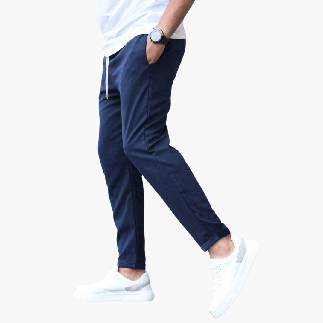 Monde Heren Stretchbroek – Comfortabele en veelzijdige lange broek met elastische pasvorm