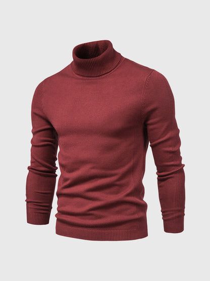 Élanor Heren Rollkragenpullover van Zachte Katoen – Tijdloos en Elegant