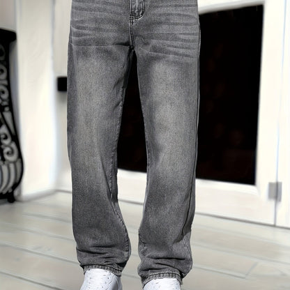Évoque | Klassieke denim jeans met rechte pasvorm voor heren