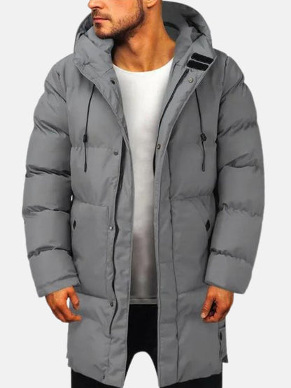 Monde Heren Parka Jas met Isolatie en Verstelbare Manchetten – Winterjas
