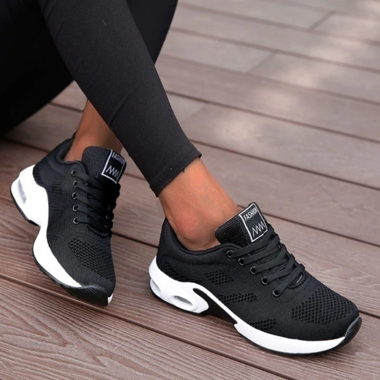 Élanor Dames Sneakers – Lichtgewicht Ademend Wandelschoenen met Dempende Zool