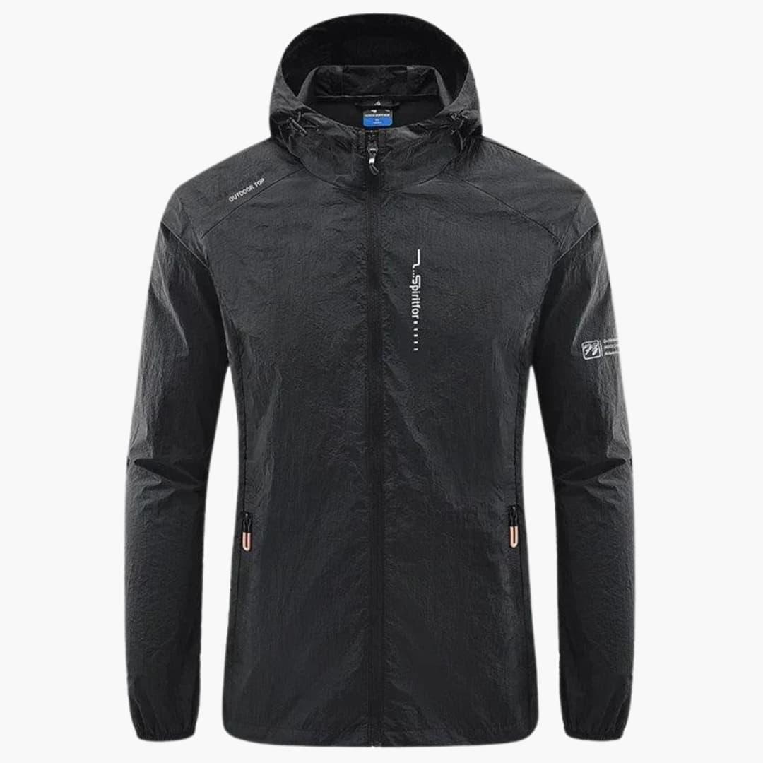 Monde Heren Windbreaker Jas met Capuchon en Ritszakken – Lichtgewicht Outdoorjack