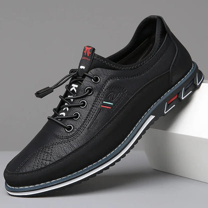 Aureum Oxford Herenschoenen van Leder – Klassieke Veterschoenen voor Business en Casual