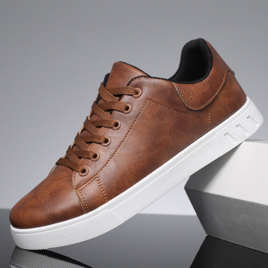 Évoque Leren Sneakers voor Heren – Tijdloze Casual Schoenen van Premium Leer