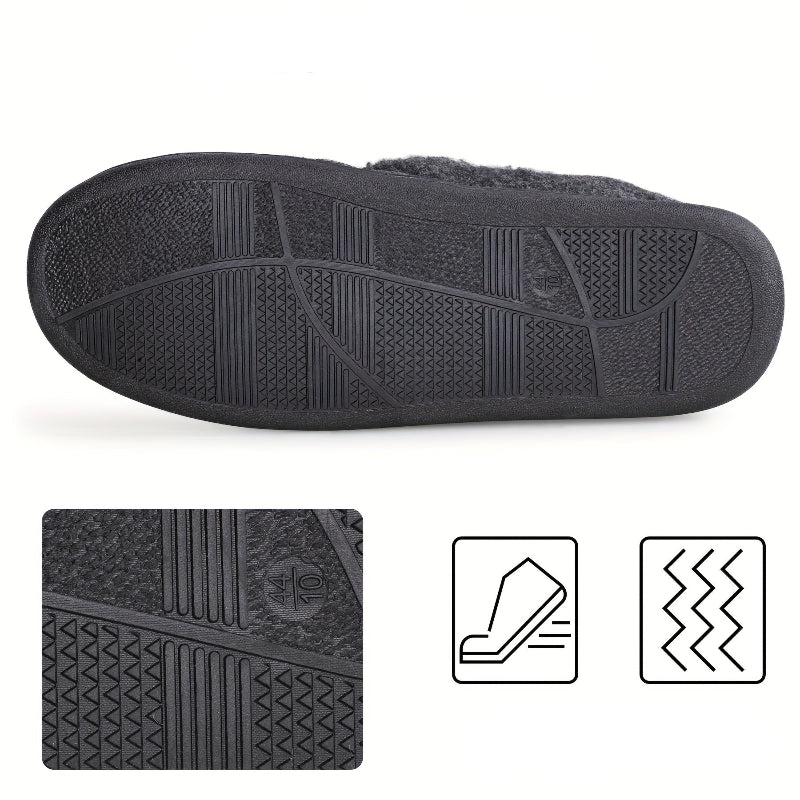 Monde Daan heren pantoffels met klittenbandsluiting