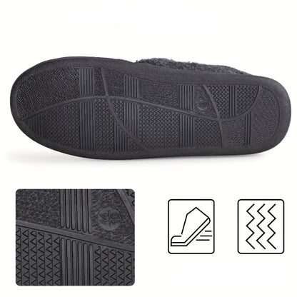 Monde Daan heren pantoffels met klittenbandsluiting