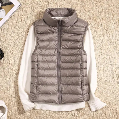 Évoque Dons Bodywarmer Dames – Mouwloos Lichtgewicht Puffer Vest