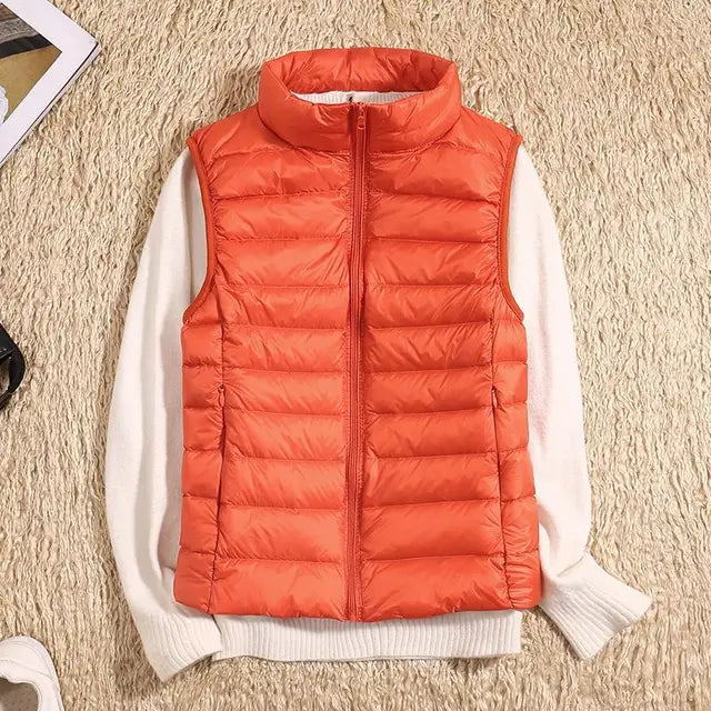Évoque Dons Bodywarmer Dames – Mouwloos Lichtgewicht Puffer Vest