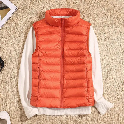 Évoque Dons Bodywarmer Dames – Mouwloos Lichtgewicht Puffer Vest