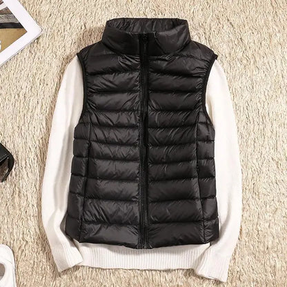 Évoque Dons Bodywarmer Dames – Mouwloos Lichtgewicht Puffer Vest