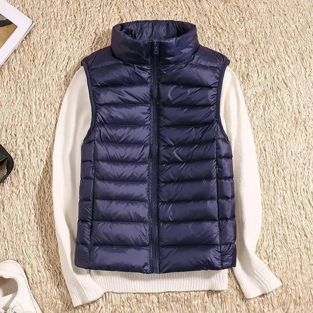 Évoque Dons Bodywarmer Dames – Mouwloos Lichtgewicht Puffer Vest