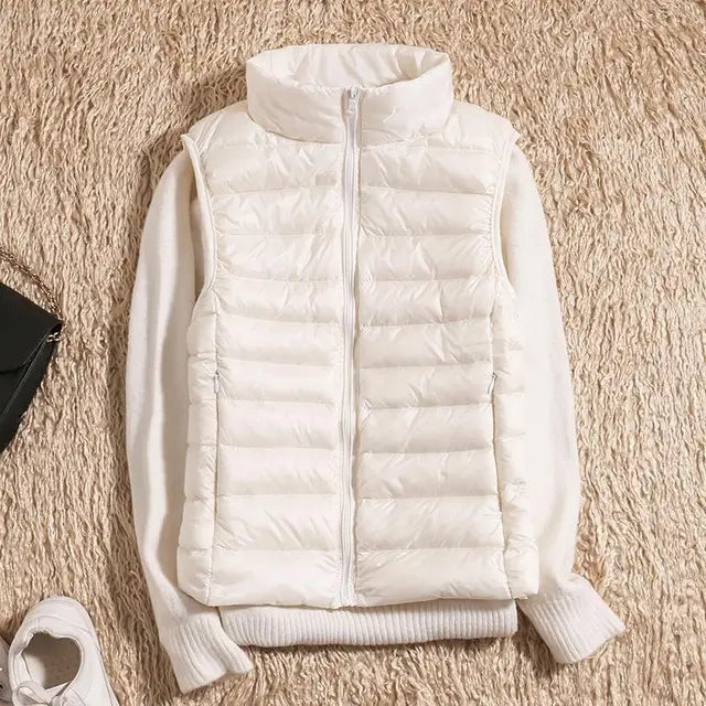 Évoque Dons Bodywarmer Dames – Mouwloos Lichtgewicht Puffer Vest