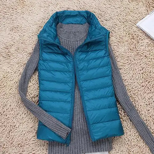 Évoque Dons Bodywarmer Dames – Mouwloos Lichtgewicht Puffer Vest