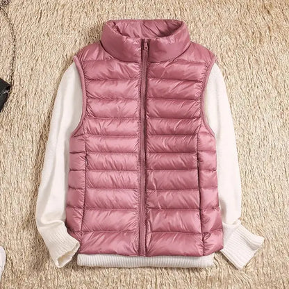 Évoque Dons Bodywarmer Dames – Mouwloos Lichtgewicht Puffer Vest