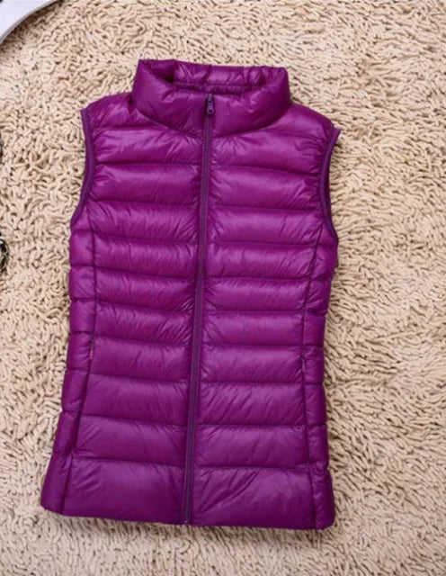 Évoque Dons Bodywarmer Dames – Mouwloos Lichtgewicht Puffer Vest