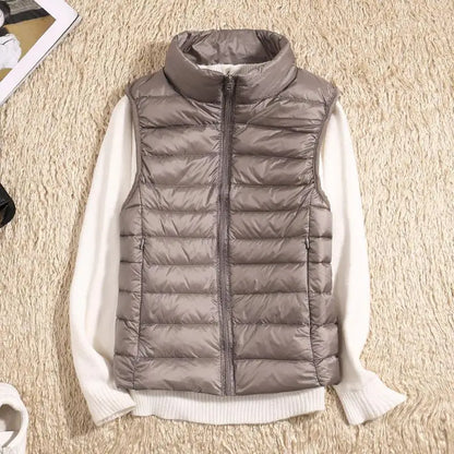 Évoque Dons Bodywarmer Dames – Mouwloos Lichtgewicht Puffer Vest