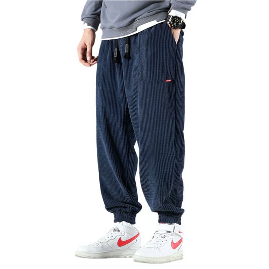 Heren Corduroy Broek Monde – Streetwear Herfstmodel – Comfort Fit – Bruin – Maten M t/m 4XL