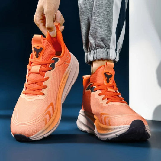 Élanor Dames en Heren Sneakers – Ademend Mesh Hardloopschoenen met Rubberen Zool