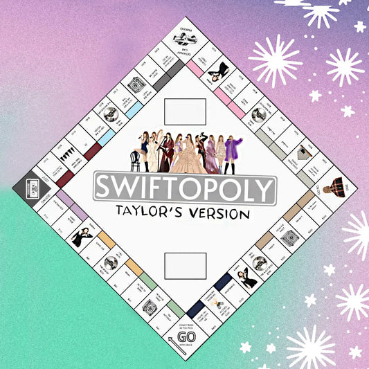 SWIFTOPOLY Bordspel – Muziekeditie Geïnspireerd