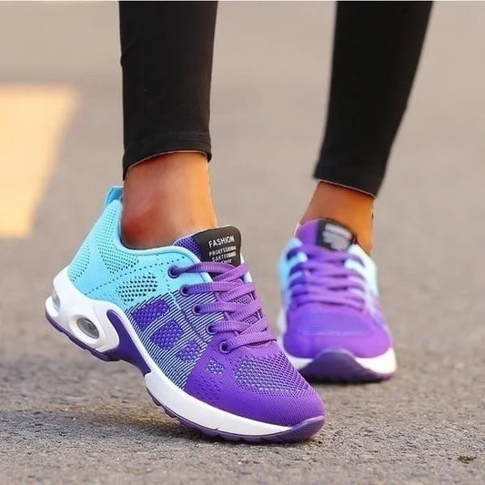 Monde Dames Orthopedische Sneakers met Drieboogsteun en Ademend Mesh