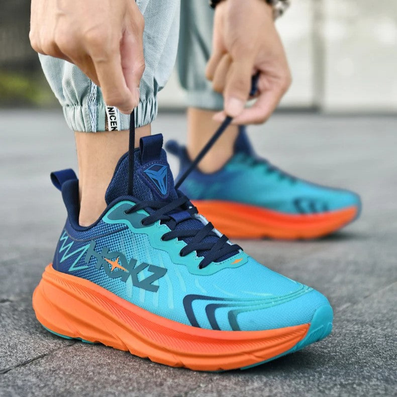 Élanor Dames en Heren Sneakers – Ademend Mesh Hardloopschoenen met Rubberen Zool
