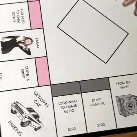 SWIFTOPOLY Bordspel – Muziekeditie Geïnspireerd