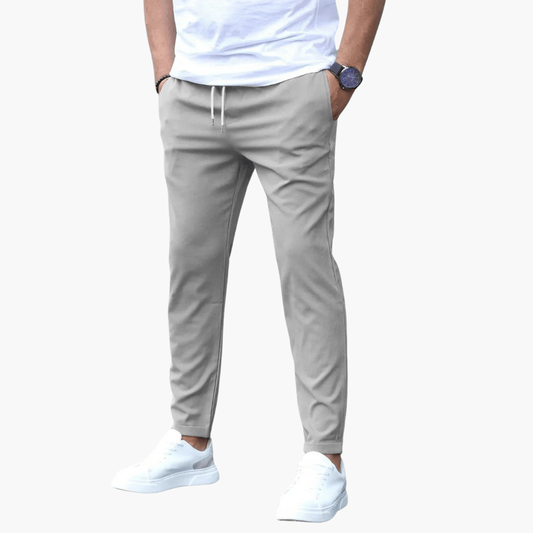 Monde Heren Stretchbroek – Comfortabele en veelzijdige lange broek met elastische pasvorm