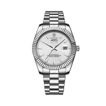 Évoque Luxe Horloge met Verstelbare Band en Waterbestendig Design