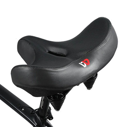 Veloria ergonomisch en extra breed fietszadel met universele bevestiging