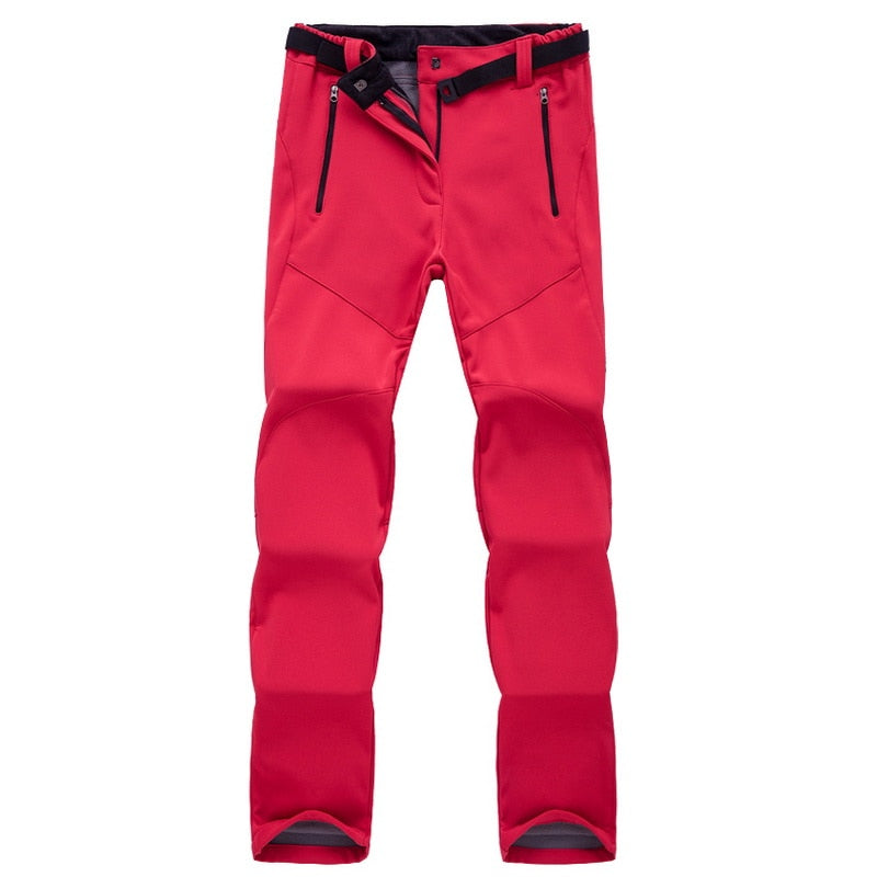 Veloria Duurzame Waterdichte Wandelbroek Dames met Fleece Voering