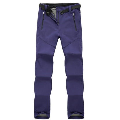 Veloria Duurzame Waterdichte Wandelbroek Dames met Fleece Voering