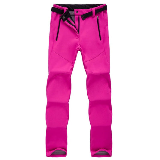 Veloria Duurzame Waterdichte Wandelbroek Dames met Fleece Voering