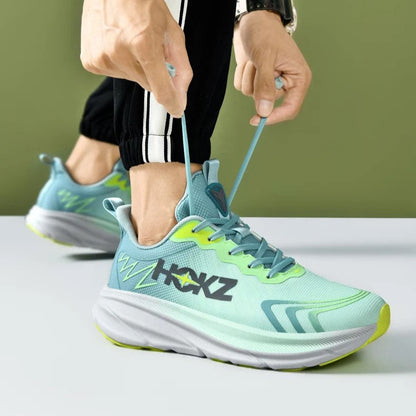 Élanor Dames en Heren Sneakers – Ademend Mesh Hardloopschoenen met Rubberen Zool