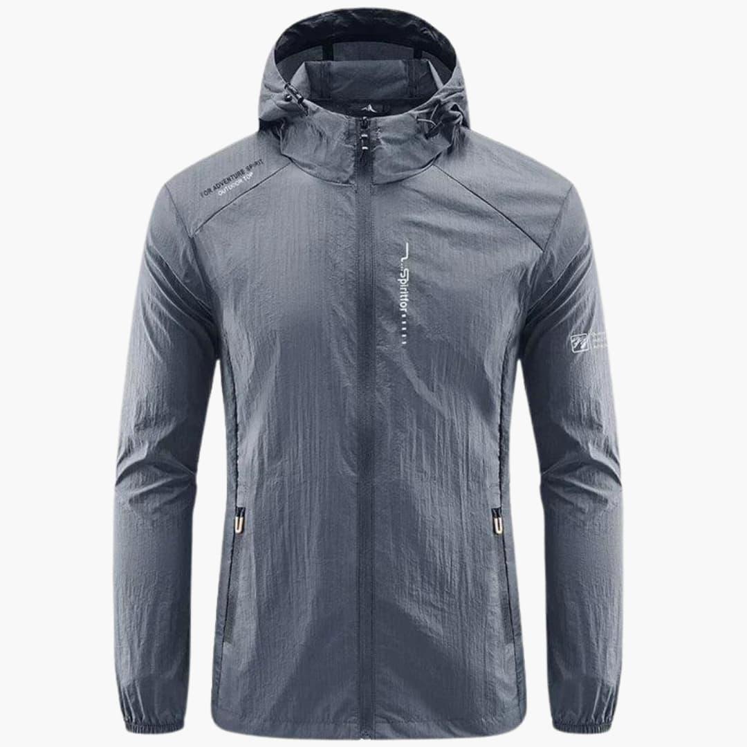 Monde Heren Windbreaker Jas met Capuchon en Ritszakken – Lichtgewicht Outdoorjack