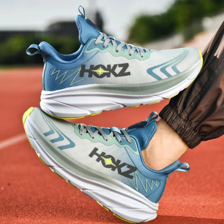 Élanor Dames en Heren Sneakers – Ademend Mesh Hardloopschoenen met Rubberen Zool
