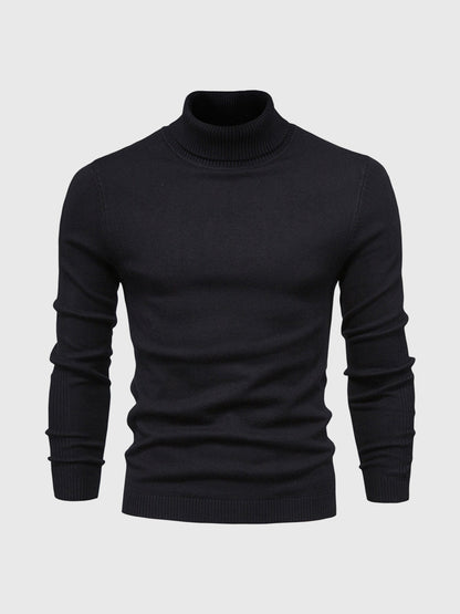 Élanor Heren Rollkragenpullover van Zachte Katoen – Tijdloos en Elegant