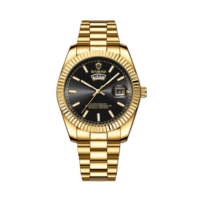 Évoque Luxe Horloge met Verstelbare Band en Waterbestendig Design