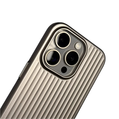 Monde iPhone Hoesje van Titaniumlegering – Ultradun – Schokbestendig – Militair ontwerp – Compatibel met draadloos laden