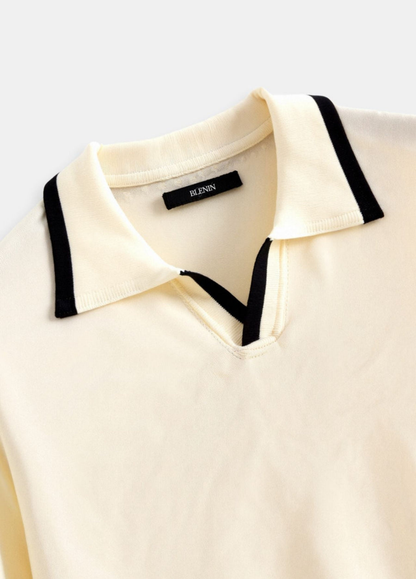 Élanor Slim Fit Polo voor Heren – Katoen met Moderne, Getailleerde Pasvorm
