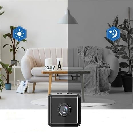 Veloria Draadloze Mini WiFi Beveiligingscamera 1080P Full HD voor Binnen en Buiten