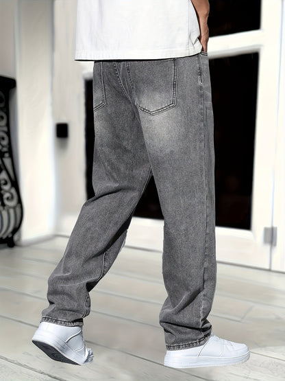 Évoque | Klassieke denim jeans met rechte pasvorm voor heren